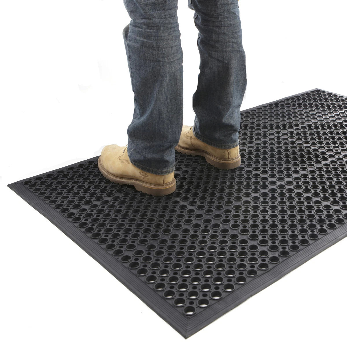 NONE SLIP Entrance Door Mat 1500mm x 900mm Anti Fatigue Rubber Safety Shop Home