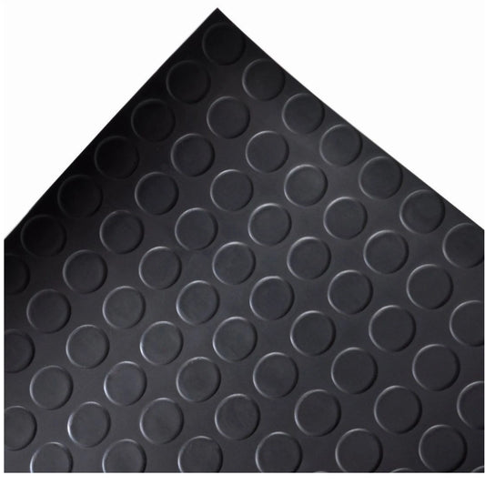 Coin Rubber Roll Flooring | 3mm Thick | 1.8m Wide | Up to 15m Length
