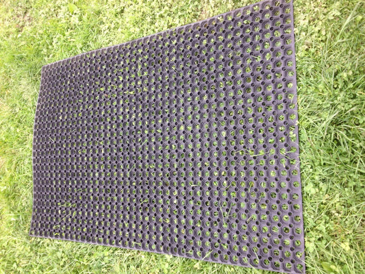Rubber Grass MAT playground golf course horse course mat 1mx1.5mx22mm x3 mats
