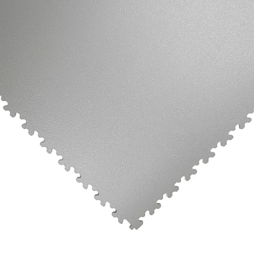Garage Floor Tiles - 7mm Interlocking Vinyl PVC - Heavy Duty Industrial Flooring