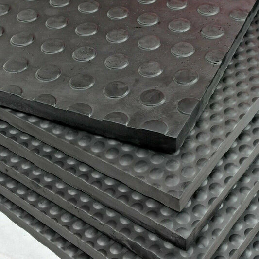 24mm EVA Lightweight Straight Edge Horse Stable Mats | 6ft x 4ft | 12 Mat Pack