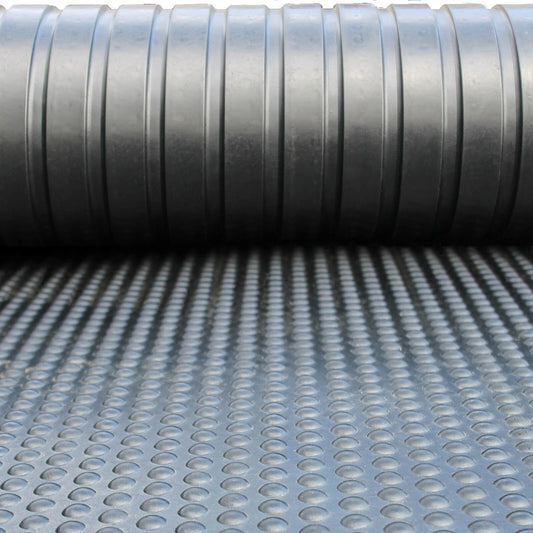 Rubber Stable Horse Mat 6x4ft 10mm Heavy Duty Equine Matting Non Slip Flooring