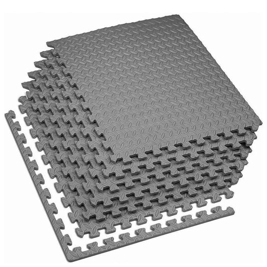 EVA Interlocking Foam Tiles Heavy Duty Non Slip Shock Absorbent Gym Floor Mats