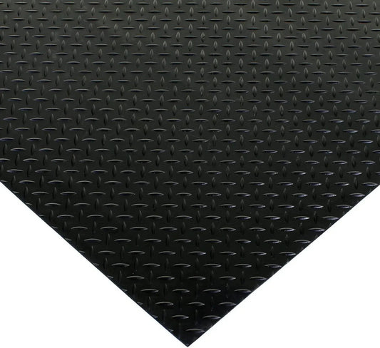 Rubber Floor Garage Matting Heavy Duty Non-Slip Industrial Work Gym Van Shed 3mm