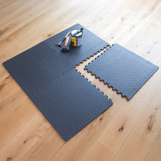 Interlocking Gym Mats EVA Soft Foam Flooring Play Exercise Garage Floor Tiles