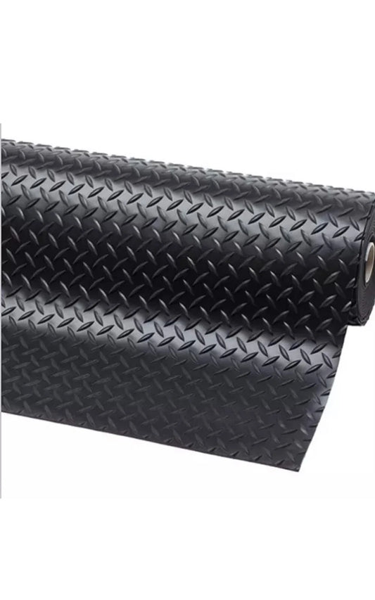 3.5MM Rubber Flooring Matting Heavy Duty Mat Anti Slip Garage Checker 1.8M wide