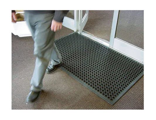 NONE SLIP Entrance Door Mat 1500mm x 900mm Anti Fatigue Rubber Safety Shop Home