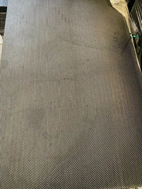 Gym Rubber Flooring mat, 12mm Thickness (6ft x 4ft) Heavy Duty Large, 25kg