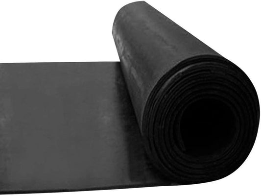 Durable Smooth Rubber Matting Roll Non Slip Floor Mat 3mm x 1m x 1m
