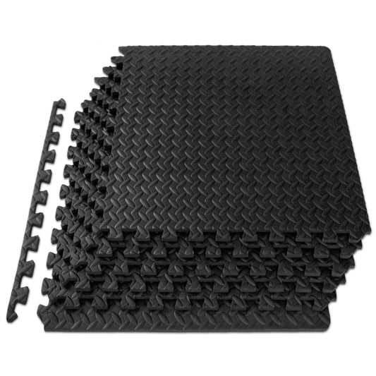 EVA Interlocking Soft Foam Floor Mats 60x60cm Gym Flooring Yoga Exercise Tiles