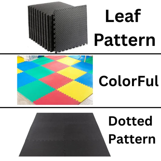 EXTRA THICK GYM FLOORING INTERLOCKING FLOOR MATS 60x60CM EVA MAT YOGA TILES