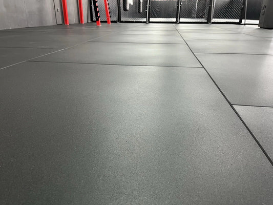 Gym Flooring - Rubber Tiles 20mm