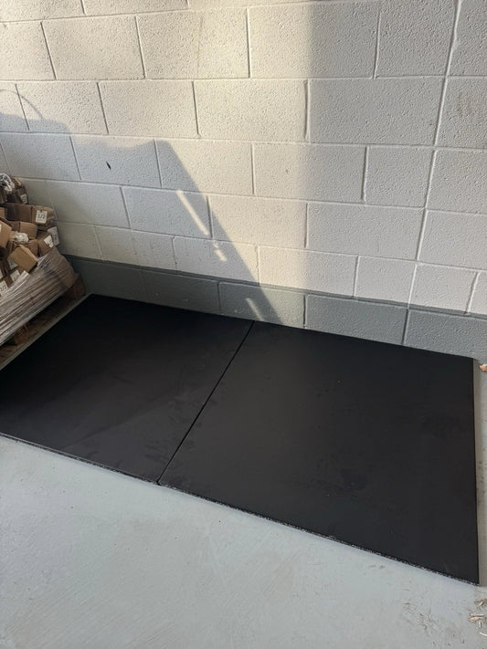 Gym Rubber Flooring Mats 1m x 1m 20mm Heavy Duty Non Slip Tiles – Packs 8/12/16