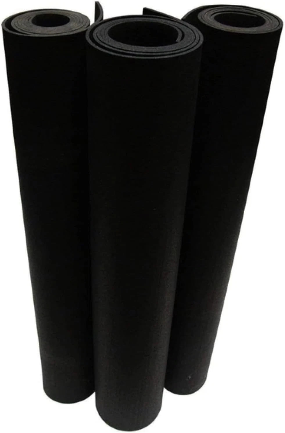 Smooth Rubber Roll Flooring Matting 3mm Thick 1m Wide Up to 15m Length (1m x 1m)