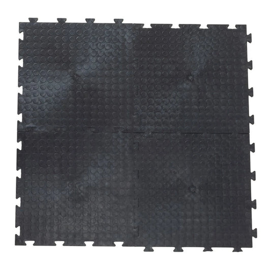 Interlocking Garage Flooring Tiles Heavy Duty 12mm thick workshop floor pvc gym