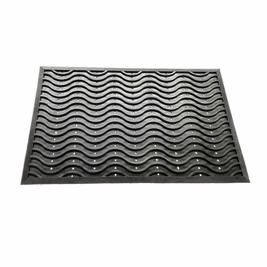 Heavy Duty WAVE Anti-FATIGUE Anti-Slip Rubber Workshop Greenhouse Mat 3ft x 2ft