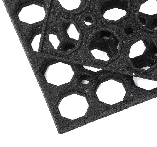 Anti-Fatigue Rubber Indoor & Outdoor Entrance Door Mat Workshop 4 Sizes Non-Slip