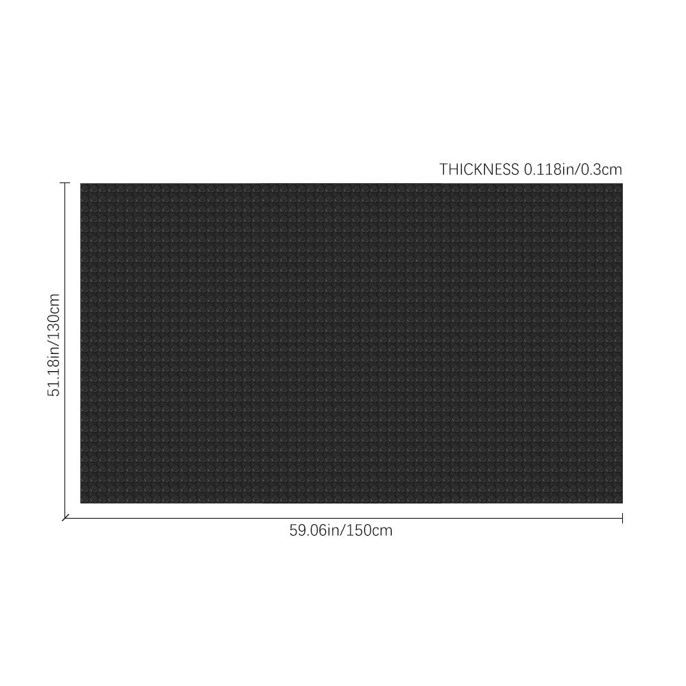 Non Slip Rubber Matting 3mm Thickness Flooring for Garage, Workshop, Gym & Shed
