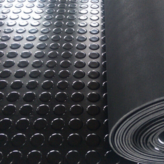 Rubber Flooring Matting Heavy Duty Mat Anti Slip Garage Door Entrance Workshop