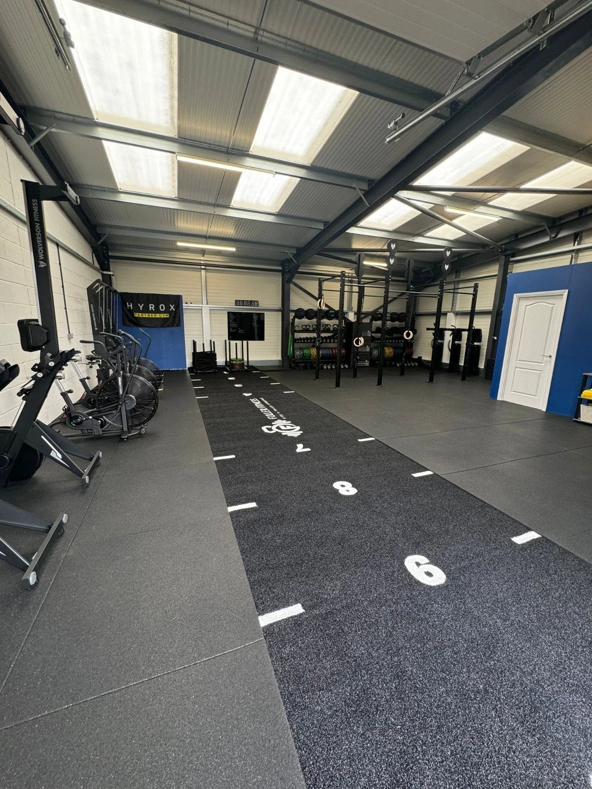 20mm SBR Black Rubber Gym flooring - 1m2 Tiles - Gym / Home Gym Flooring