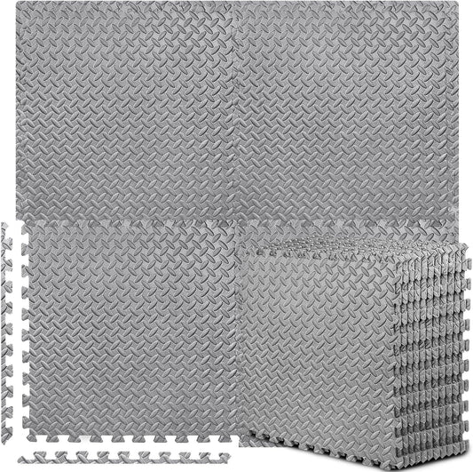 Interlocking EVA Foam Floor Tiles Heavy Duty Non Slip Gym Yoga Exercise Mats UK