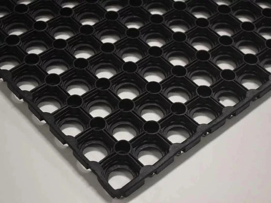 Heavy Duty Rubber Mat Large Ring Matting Outdoor Industrial Safety Entrance Mats