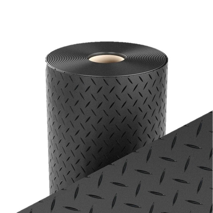 Garage & Workshop Rubber Checker Plate Matting 3mm 1.2m x 10m / per m Anti-Slip