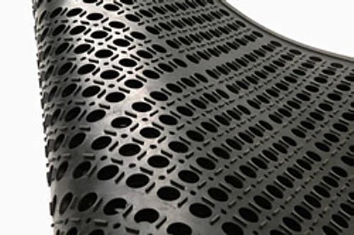 Large heavy Duty Nonslip outdoor entrance Ant-fatigue Rubber Safety Bar Mat 5x3f