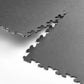 Garage Floor Tiles 5mm X500 4 Pack 0.98m² Klikflor Black Graphite Interlocking
