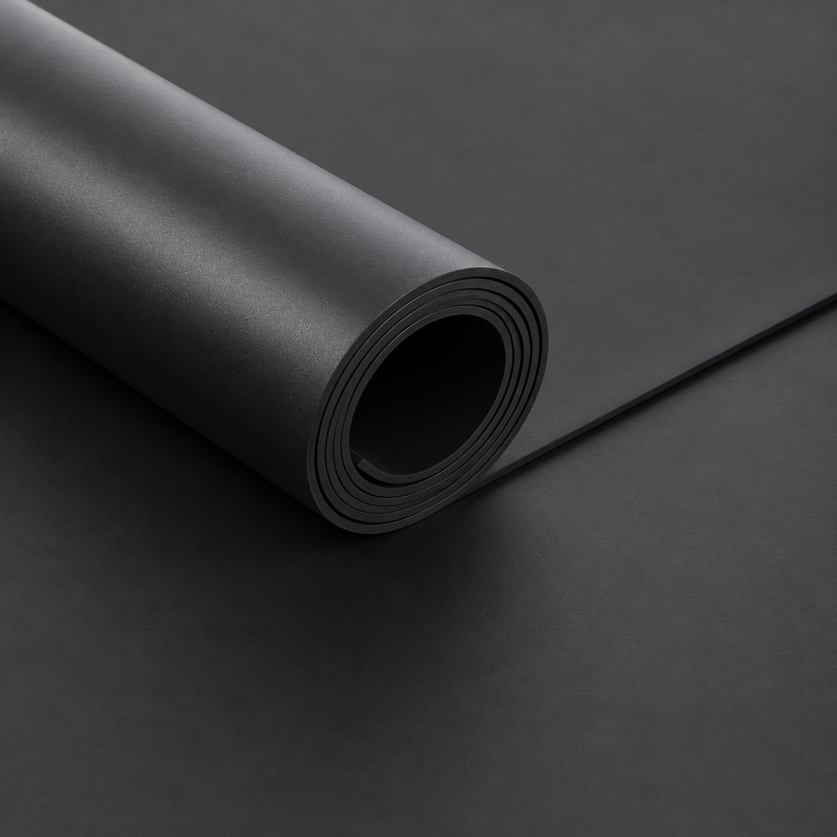 Smooth Rubber Roll Flooring Matting | 2mm Thick | 1m Wide | Up to 1.5m Length