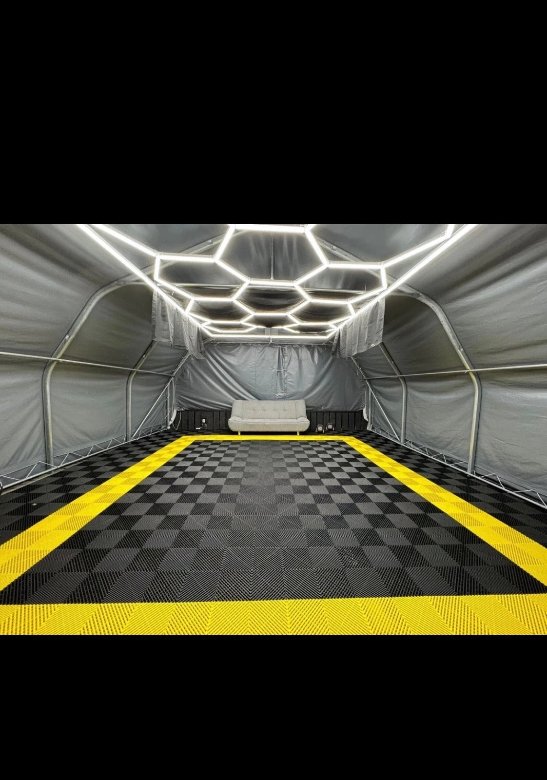 Modular Interlocking Vented Garage Floor Tiles | Detailing, Showroom, Outdoor..