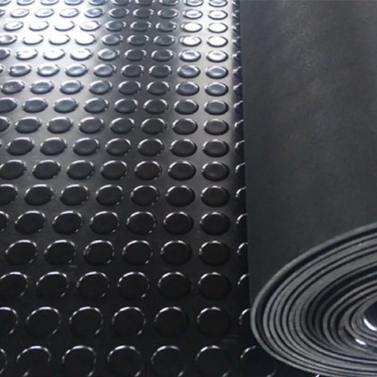 Heavy Duty Rubber Flooring Matting Non-Slip Garage Industrial Van Shed 1.3m COIN