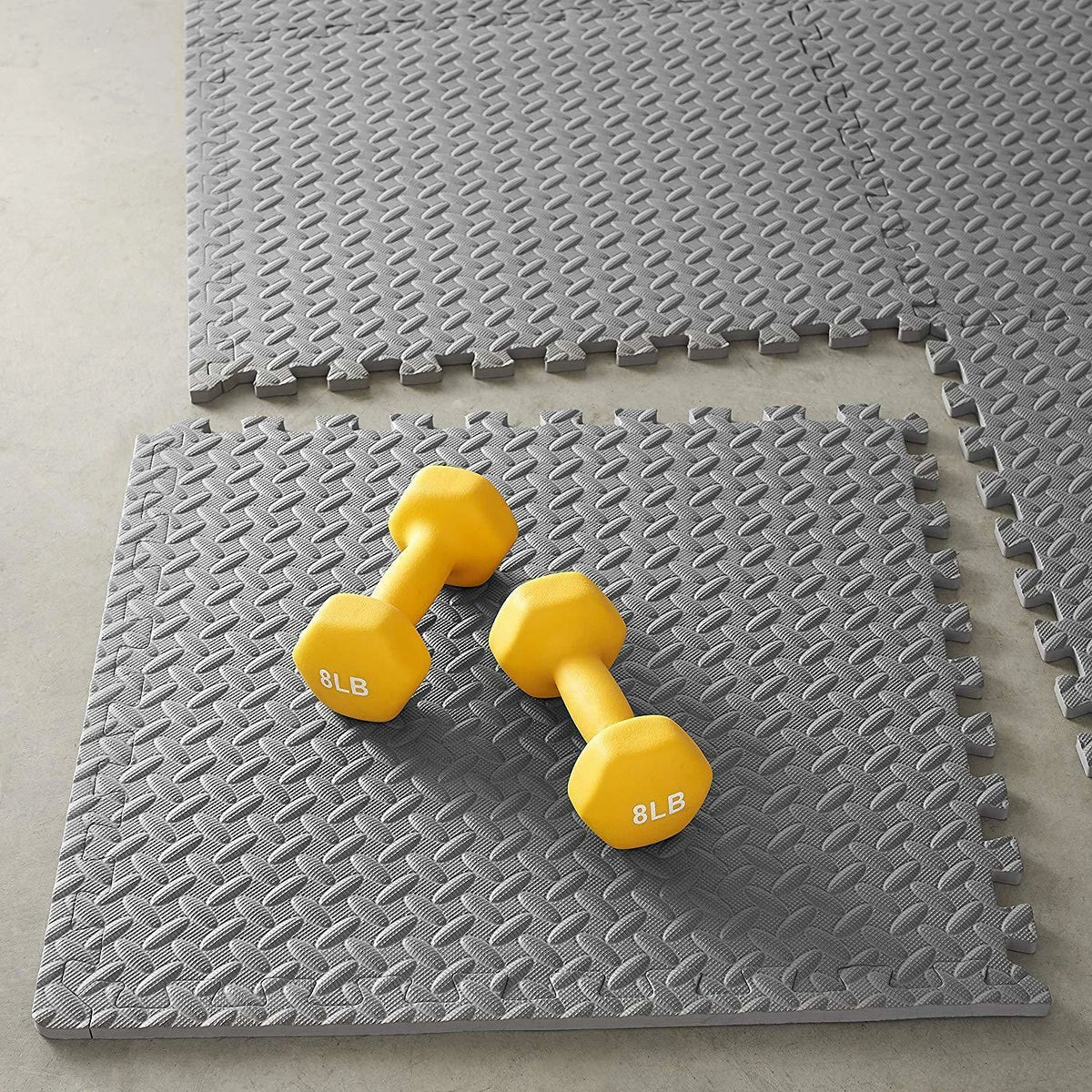 EVA Foam Interlocking Mats Home Gym Flooring Exercise Workout Tiles