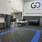 140 TILES 46 Edges 4 Corners VENTED Interlocking Garage Floor Tiles 400mm