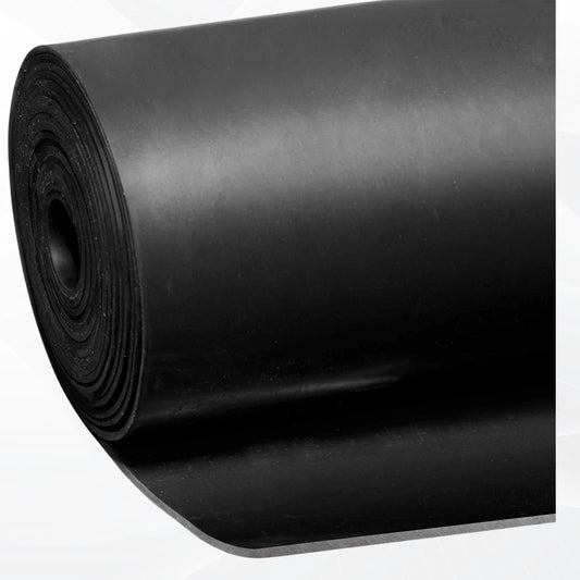Coin Rubber Roll Flooring Matting - 4mm Thick - 1m Wide - Up to 15m Length