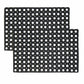 Heavy Duty Rubber Door Mat Non Slip Dirt Trapper Indoor Outdoor Runner UK