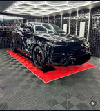Modular Interlocking Vented Garage Floor Tiles | Detailing, Showroom, Outdoor..