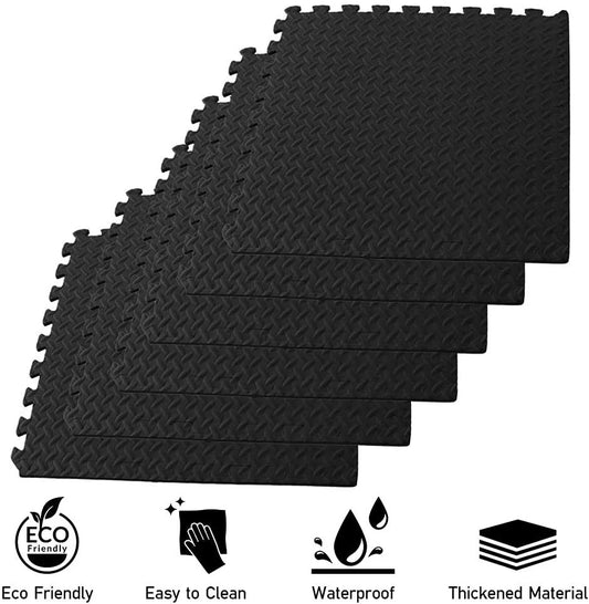 EVA Foam Interlocking Mats Home Gym Flooring Exercise Workout Tiles