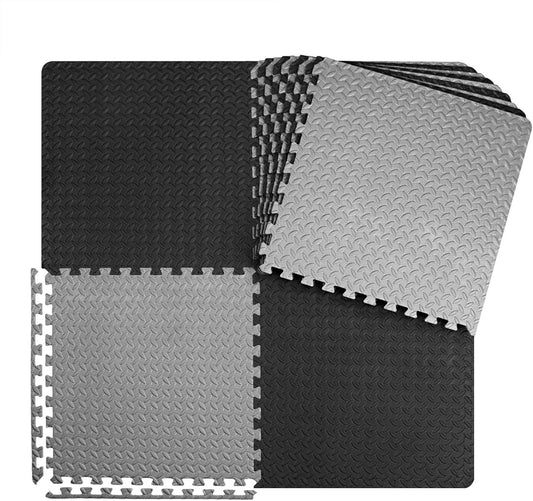 Non Slip EVA Foam Interlocking Tiles Rubber Puzzle Mats Gym Yoga Home Flooring