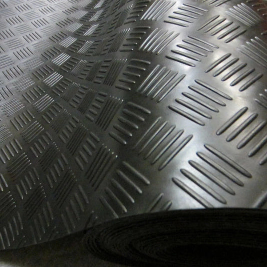 1m Width Heavy Duty Rubber Flooring Garage Matting Non Slip Home Work Garage