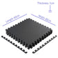 8Pcs Jigsaw Foam Puzzle Tiles, Shock Dampening Flooring Home Training 32 Sq.Ft