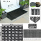 Heavy Duty Rubber Door Mat Non Slip Dirt Trapper Indoor Outdoor Runner UK