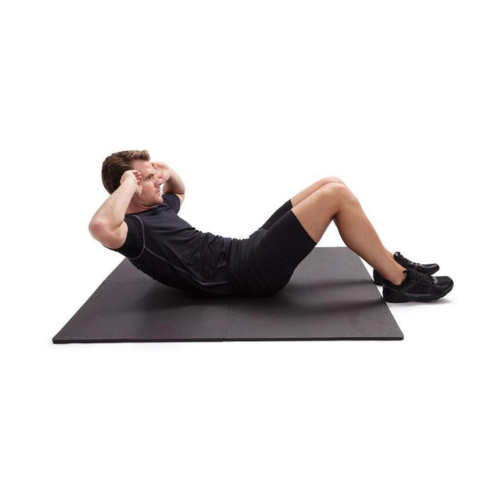 66fit™ EVA Interlocking Mats x 4pcs - Home Gym Floor Yoga Fitness Exercise