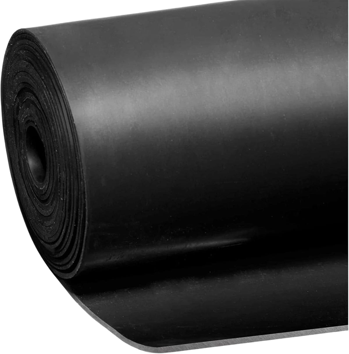 Durable Smooth Rubber Matting Roll Non Slip Floor Mat 3mm x 1m x 1m