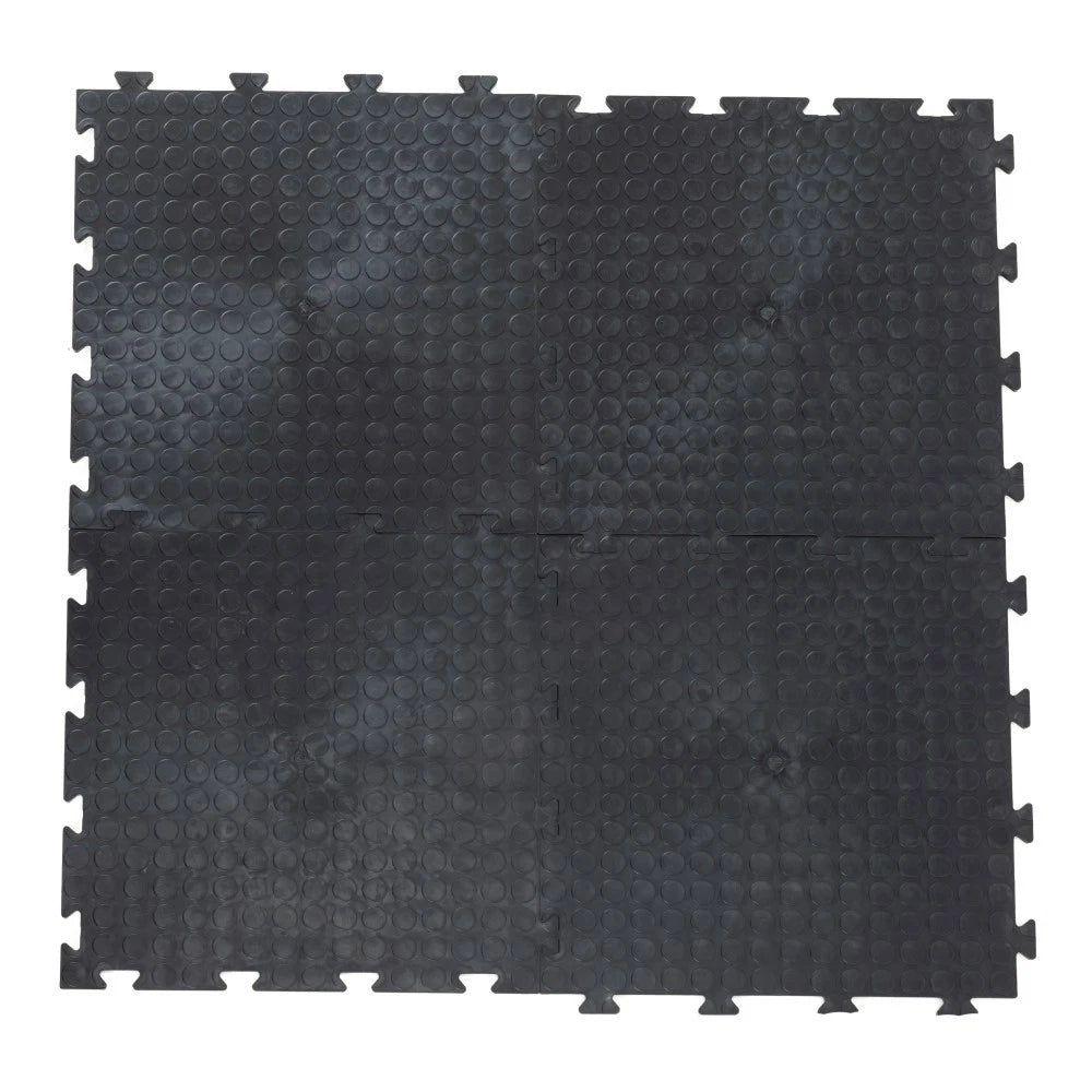 Interlocking Garage Flooring Tiles Heavy Duty 12mm thick workshop floor pvc gym