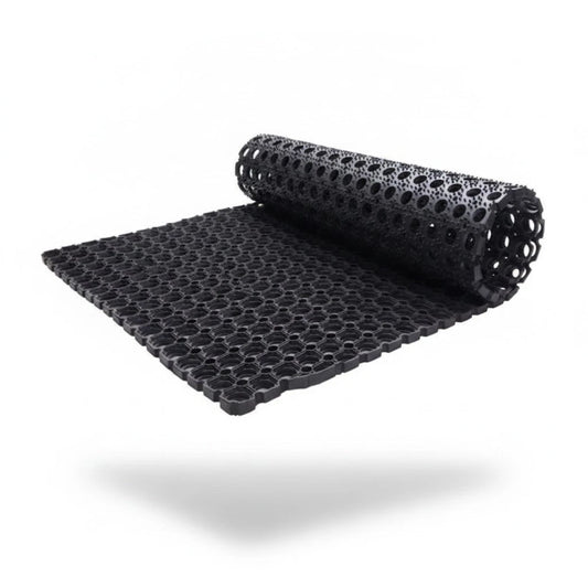 Heavy Duty Rubber Grass Mat Outdoor Playground Garden Anti-Slip Protection Ma...