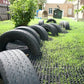 Heavy Duty Rubber Grass Mat Outdoor Safety Flooring Playground Golf Walkway x 3