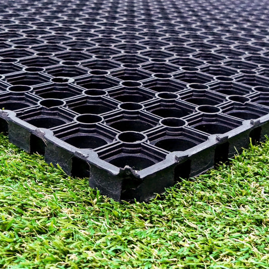 Rubber Grass Mats 23mm. 1x1.5m Rubber Matting for Paths, Horse Stalls, and More