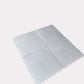 4-Pack Grey Floor Tiles for Home Gym Flooring