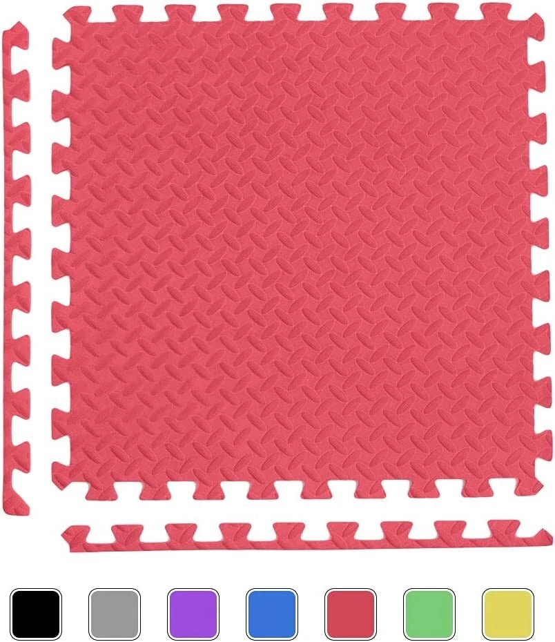 EVA Foam Interlocking Mats Home Gym Flooring Exercise Workout Tiles